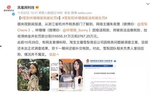 明星网红偷税例子图片,揭秘娱乐圈税务乱象