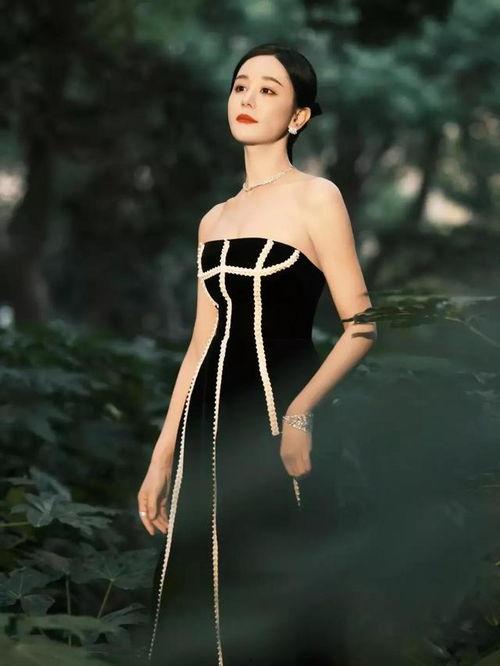 抹胸裙明星网红合集,明星网红们的时尚演绎合集